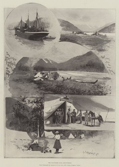 The Klondike Gold Discoveries by Henry Charles Seppings Wright